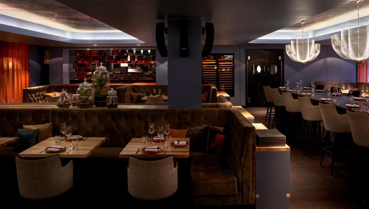 루머스 호텔 프랑크푸르트 외부 사진 Interior of the restaurant